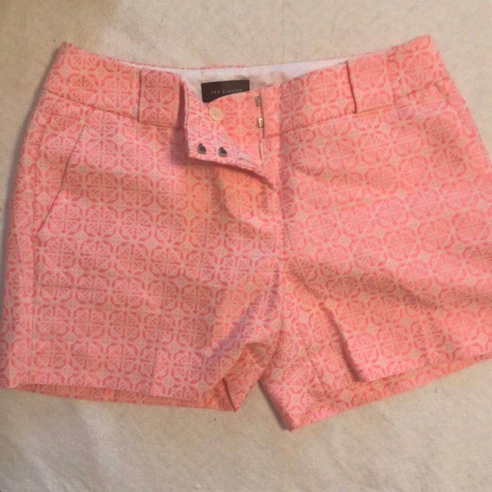 The Limited Pink Pattern Shorts